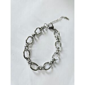 Stainless Steel Silver Chain Link Bracelet New